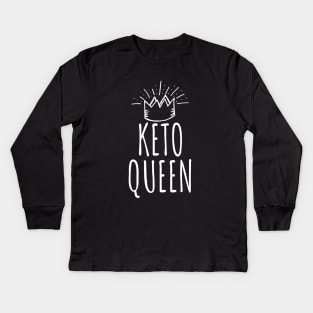 Keto Queen Kids Long Sleeve T-Shirt